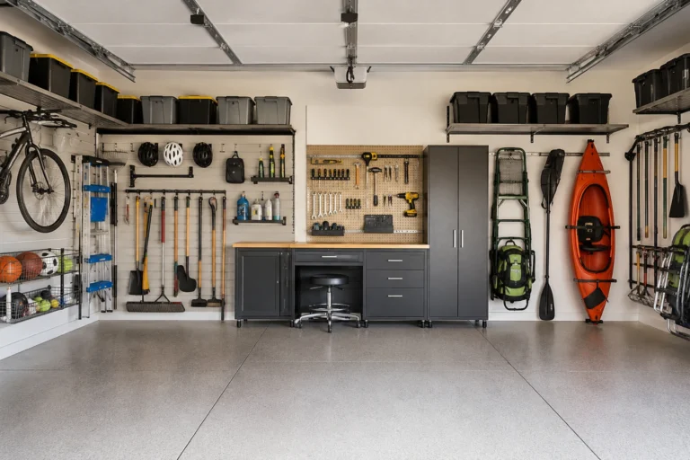 15 garage wall storage ideas for organizing tools, bikes, bins, and equipment