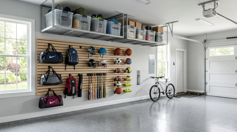 20 garage sports equipment storage ideas.